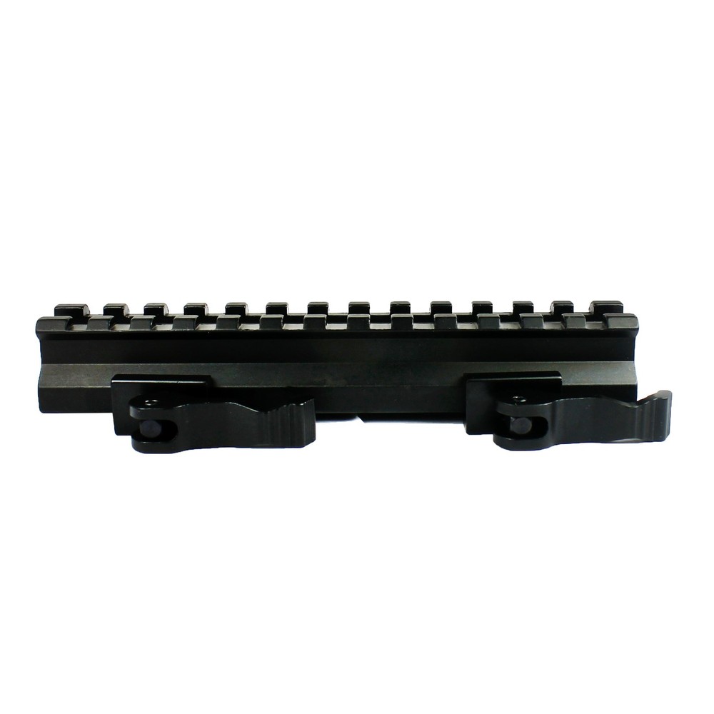 13 Slots Quick Release Offset 45 degree Scope Riser Mount Picatinny Rail 20mm
