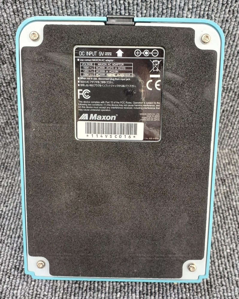 Maxon CS550 Stereo Chorus Guitar Effect Pedal
