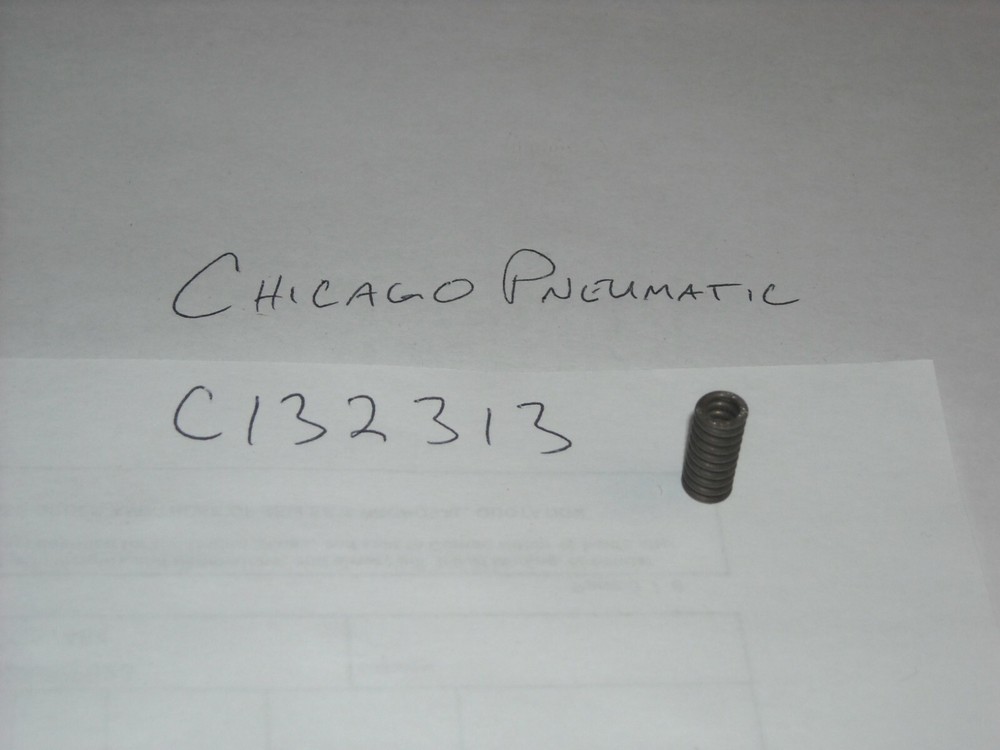 C132313, Chicago Pneumatic, Compression Spring, New Old Stock