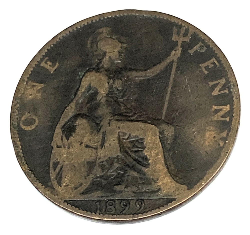 # C3541    GREAT BRITAIN     COIN,     LARGE  PENNY    1899