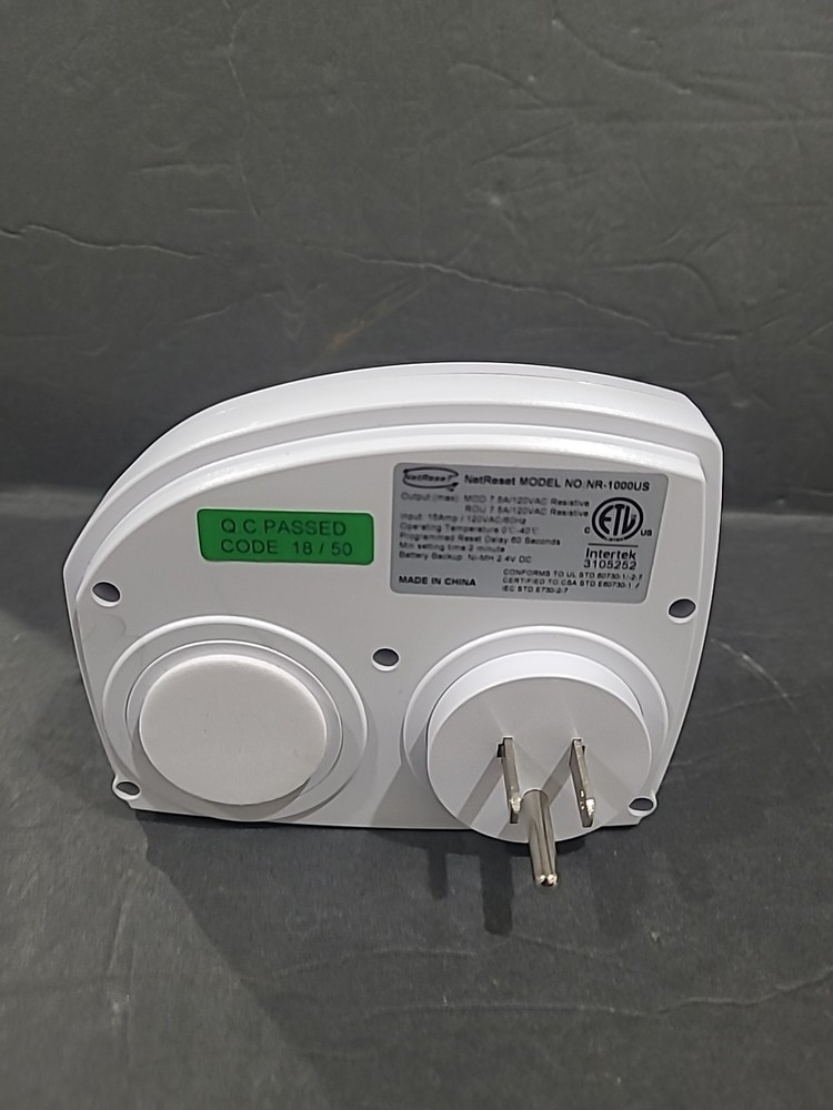 NetReset NR1000US Modem Router Reboot Timer – EUC