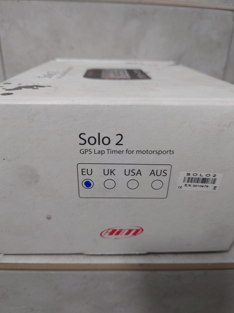 AIM SOLO 2 GPS On-Board Lap Timer with Internal Memory