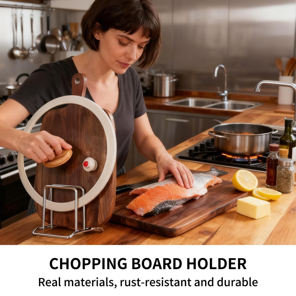 Cutting Board Rack Stainless Steel Cookie Sheet Rack Cutting Board