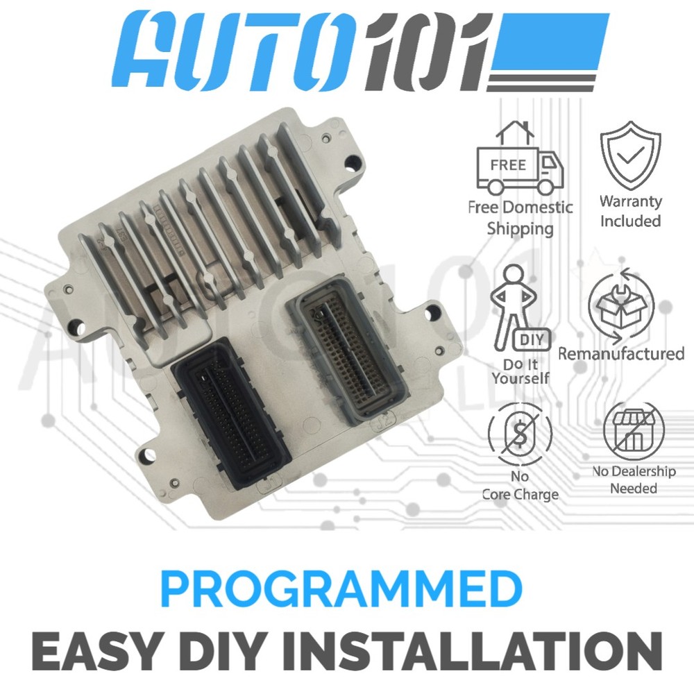 VIN Programmed 2007-2009 Chevrolet Silverado Engine Computer ECM 12612397 GM