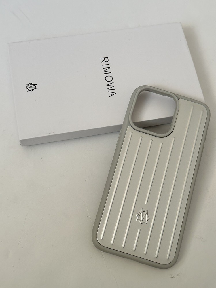 Rimowa Iphone Case Silver Aluminum For 13 Pro