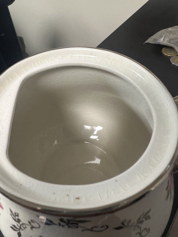 Silver Wedding 25 Years Anniversary Tea Pot