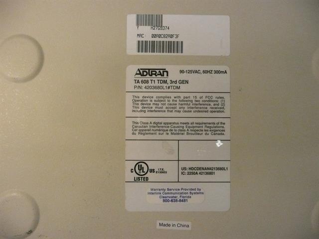 Adtran 4203680L1#