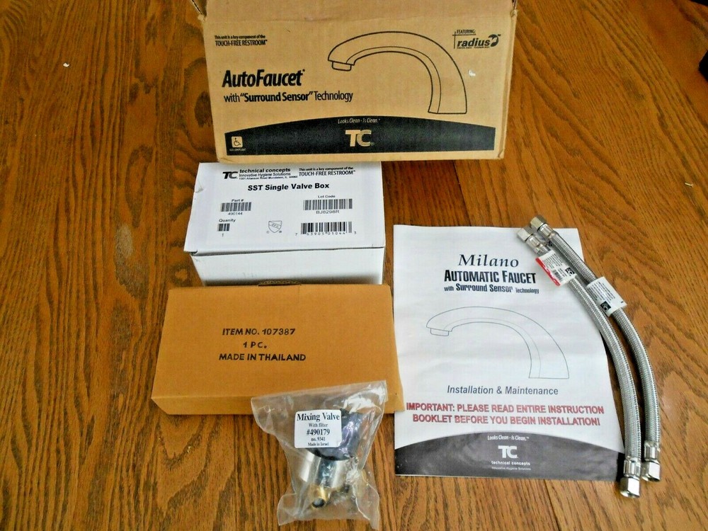 Technical Concepts TC AutoFaucet with Surround Sensor Technology - Milano Chrome