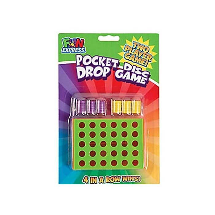 Match 4 Pocket Disc Drop Game