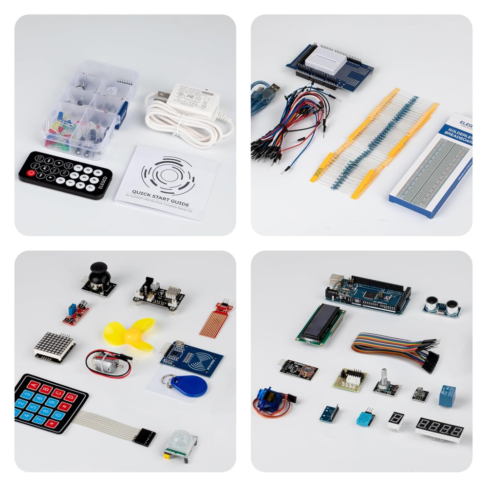 Mega R3 Project the Most Complete Ultimate Starter Kit with Tutorial Compatible