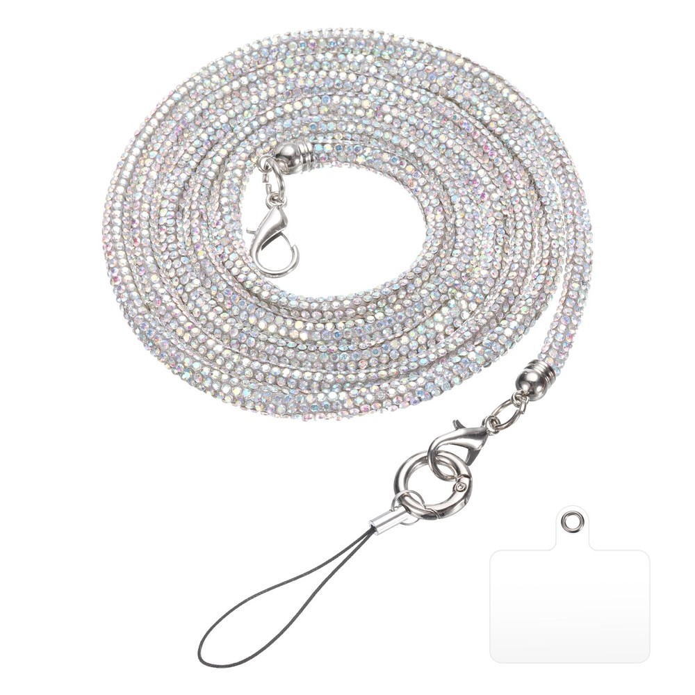 Replacement Purse Straps Crystal Bag Handle Sparkly Replacement Multicolor