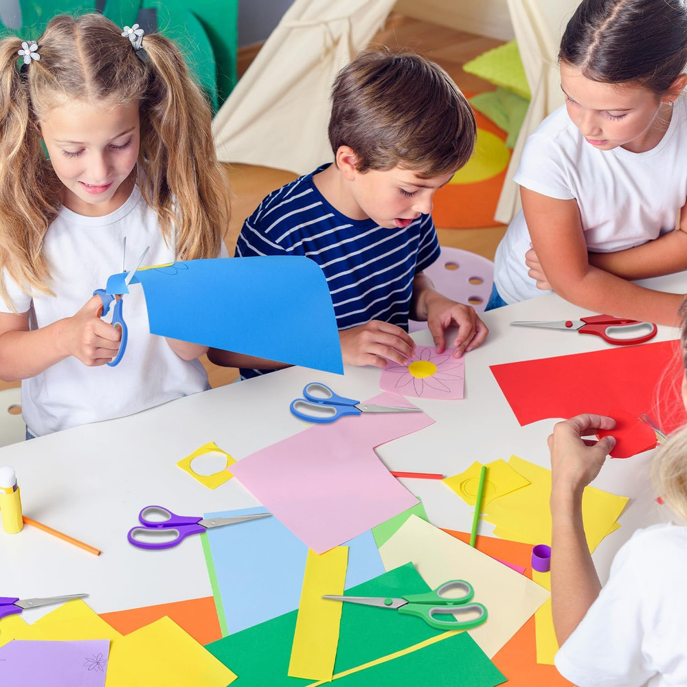 Scissors Bulk 24 Pack8 Multipurpose Heavy Duty Sharp ScissorsStainless Steel...