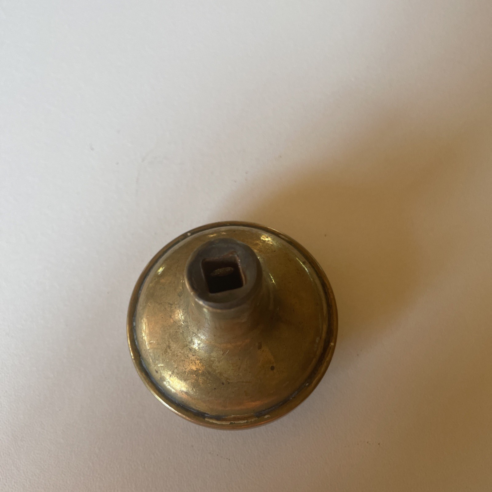 Antique Branford F-12300 Victorian Wrought Bronze Knob C:1893 T-36