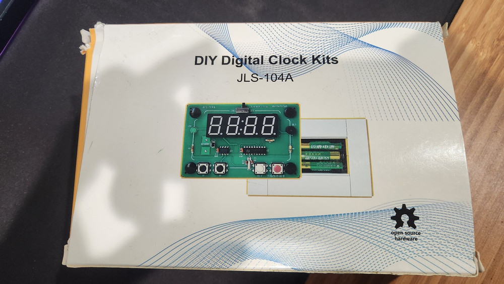 DIY Digital Clock Kit - Soldering Practice Learning Tool by MakerHawk