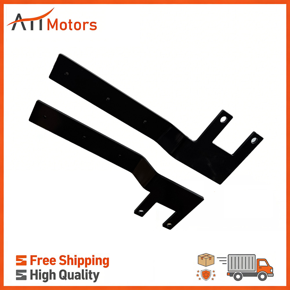 Shift Blind Mount Front Brackets For Stainless Half Fender Peterbilt Low Airleaf