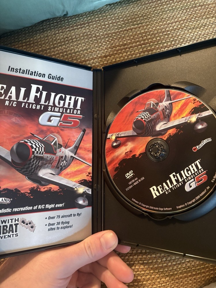 RealFlight R/C Flight Simulator G5 New
