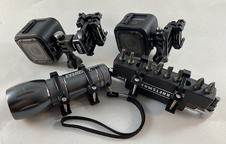 Universal Zip Tie (UZT) Picatinny mounts - 2 Pack