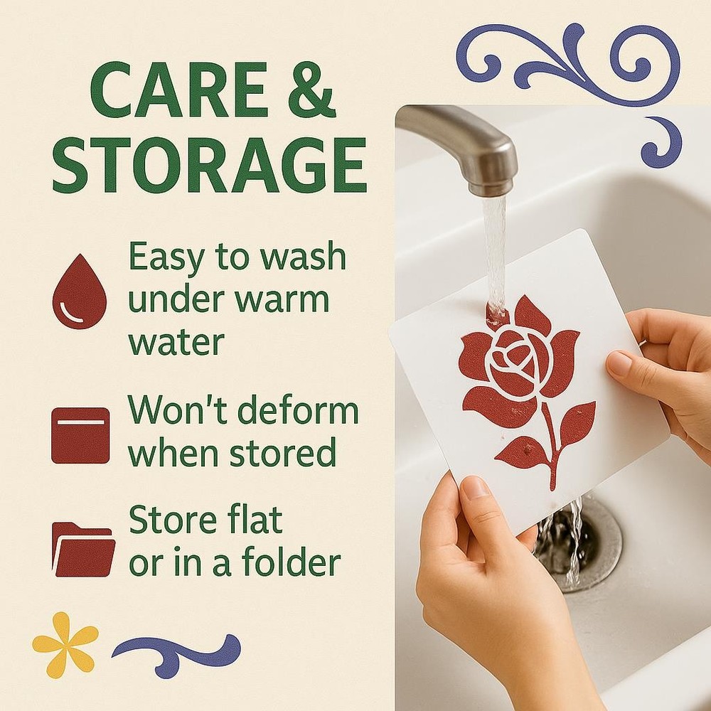 Magical Witchcraft Design Stencil for Creative Projects - StencilAir