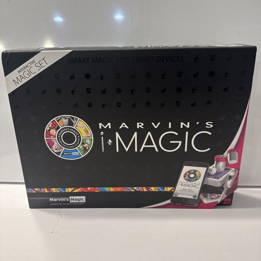 Marvin's Magic iMagic Interactive Box of Tricks, Multicolor
