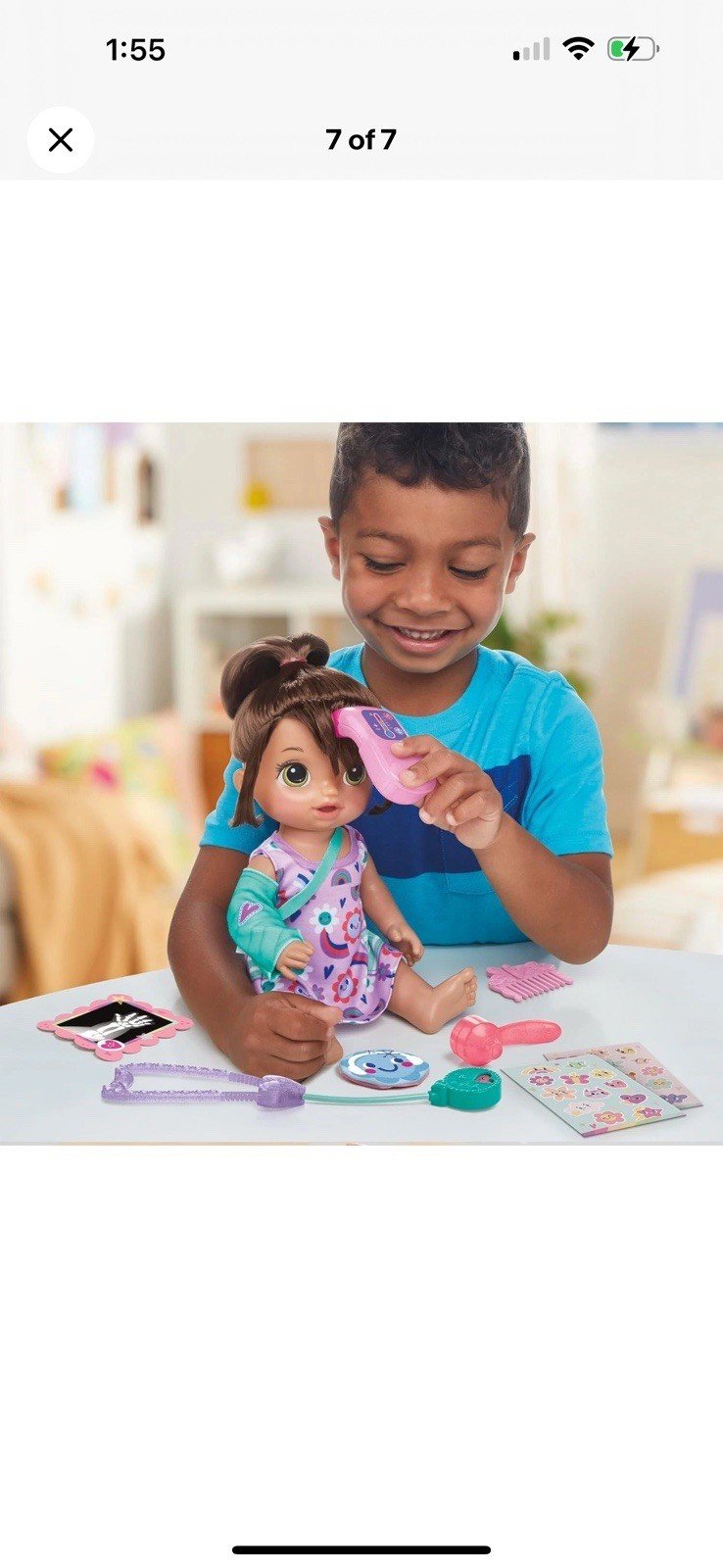 Baby Alive Better Now Bella Doll, 12-Inch Doctor Play Baby Doll, Toys for 3 Year