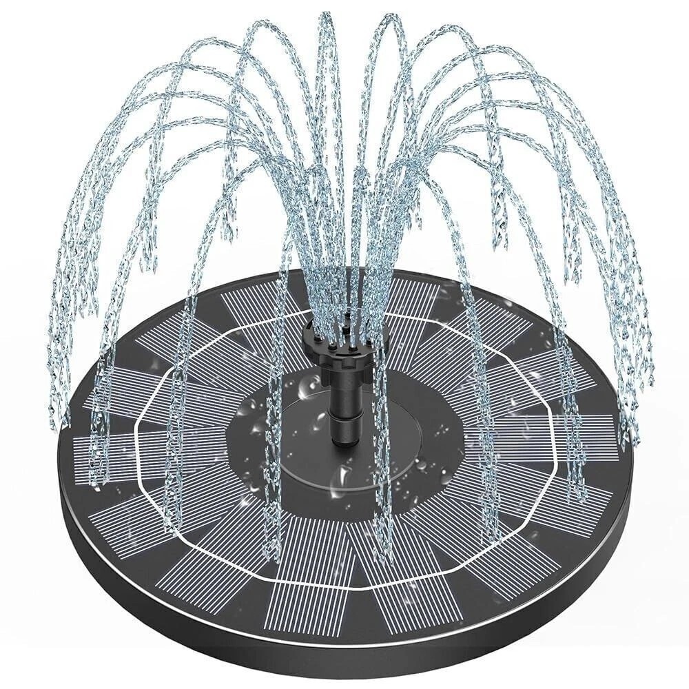Solar Power Floating Water Pump for Yard Bird Bath Pond