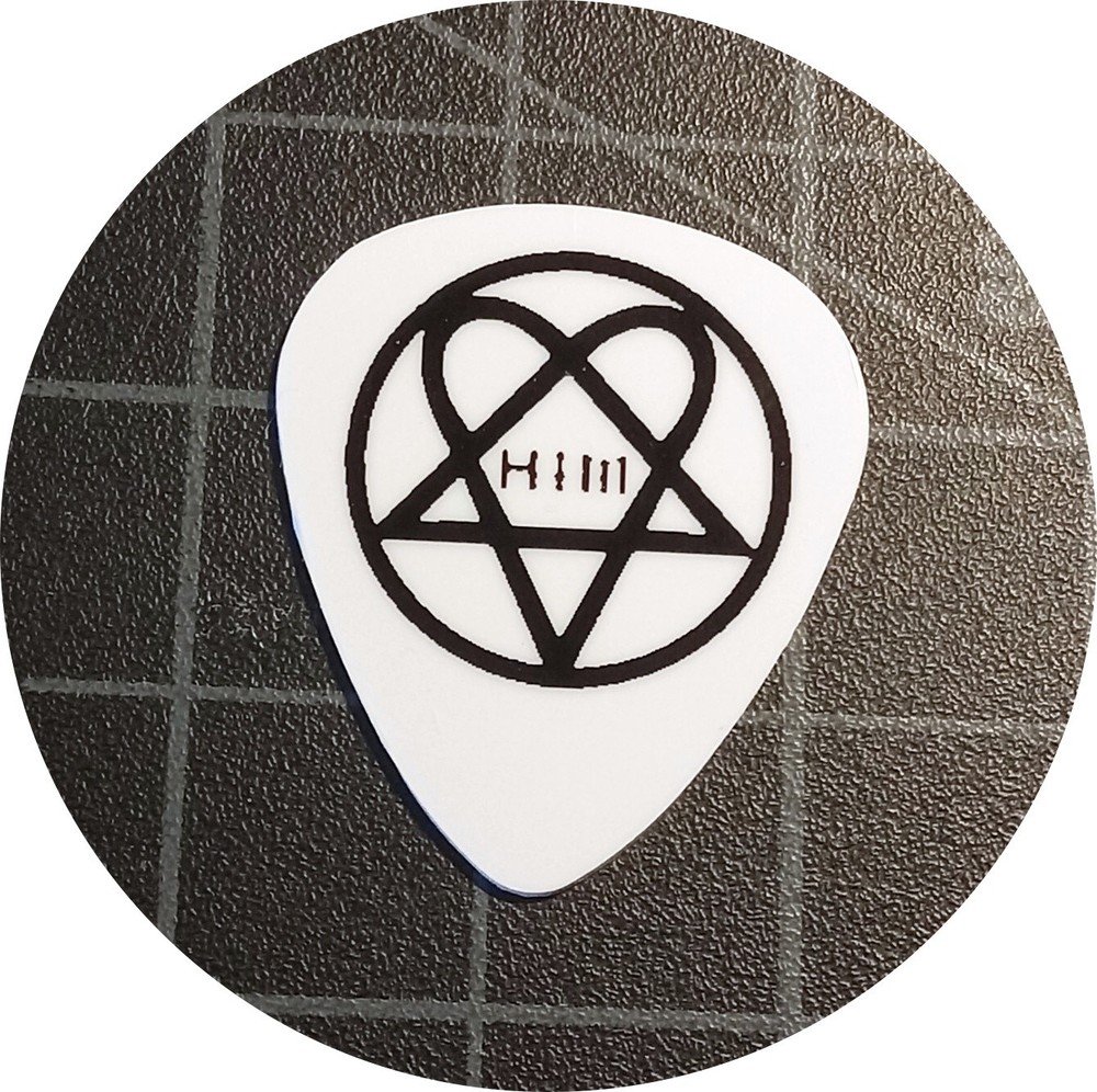 HIM BAND LOGO SINGLE GUITAR PICK