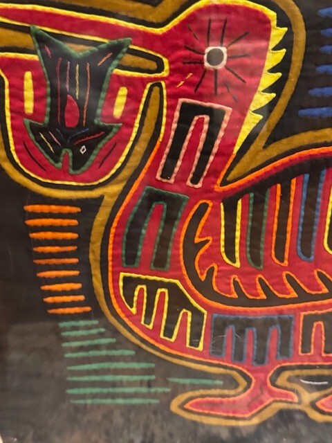 Kuna Mola Handcrafted textile Panama