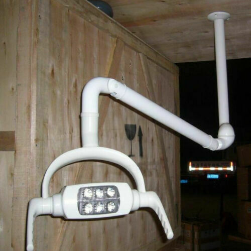 360° Dental Operating Sensor Shadowless Cold Lamp Ceiling-Mounted Arm With 6 LED