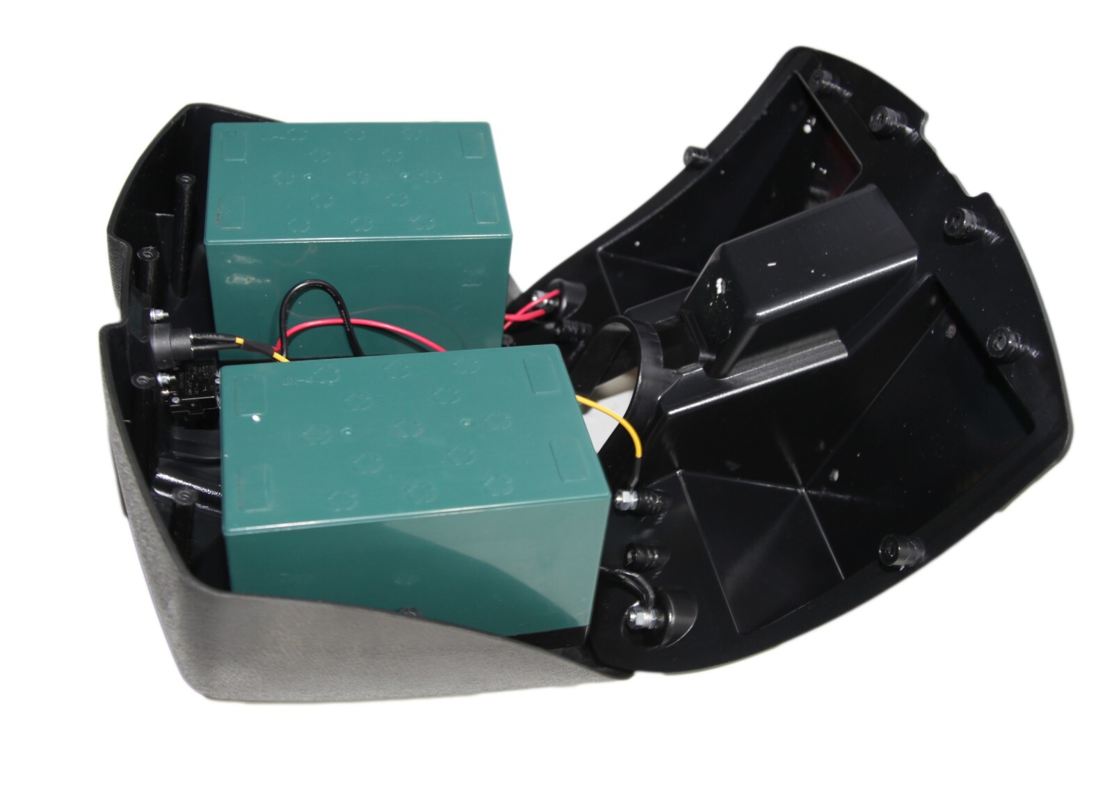 Battery Case w/2 Batteries For Electric 4 Wheel Mobility Scooter KRMS31 MS31