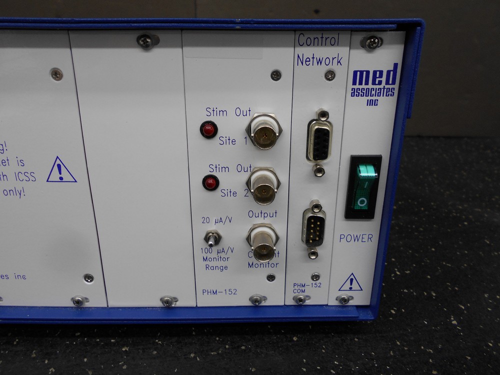MED ASSOCIATES PHM-152 PROGRAMMABLE ICSS STIMULATOR CONTROL NETWORK