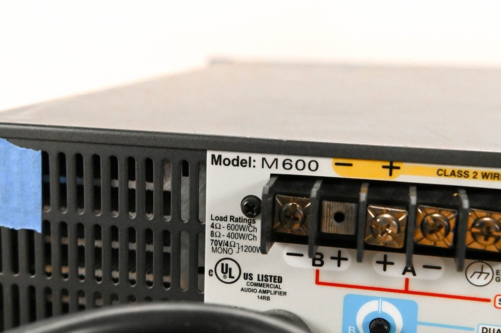 Bogen M600 M-Class Modular Power Amplifier CG01N8D