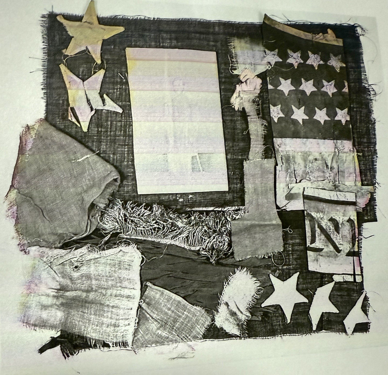 CIVIL WAR FLAG FRAGMENT LOT - EX-AUCTION (71st PA, Captured, + Others)