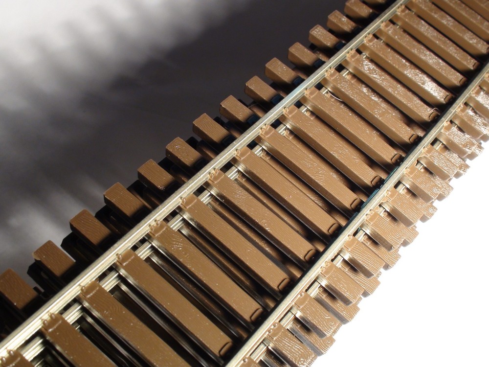 O-SCALE MICRO-ENGINEERING #10-130 FLEX-TRACK CODE 125 NON WEATHERED