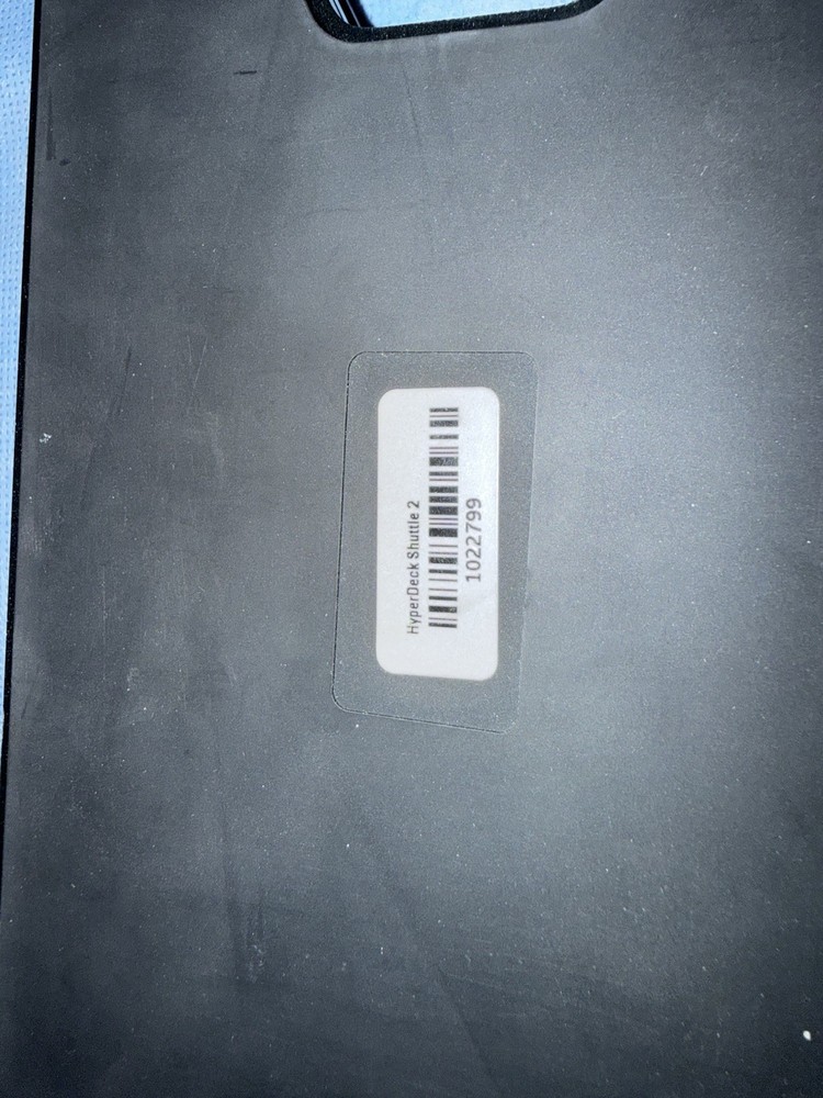 Blackmagic Design HyperDeck Shuttle SSD Field Recorder