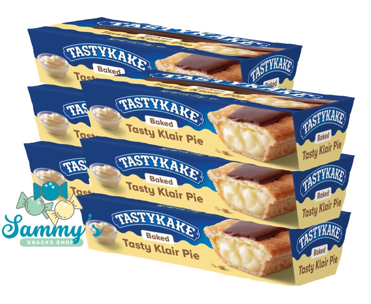 Tastykake 6 Baked Tasty Klair Pies