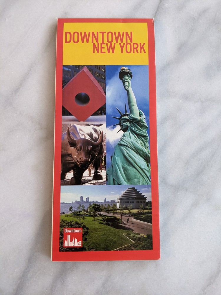 Downtown New York Map, 2/2002