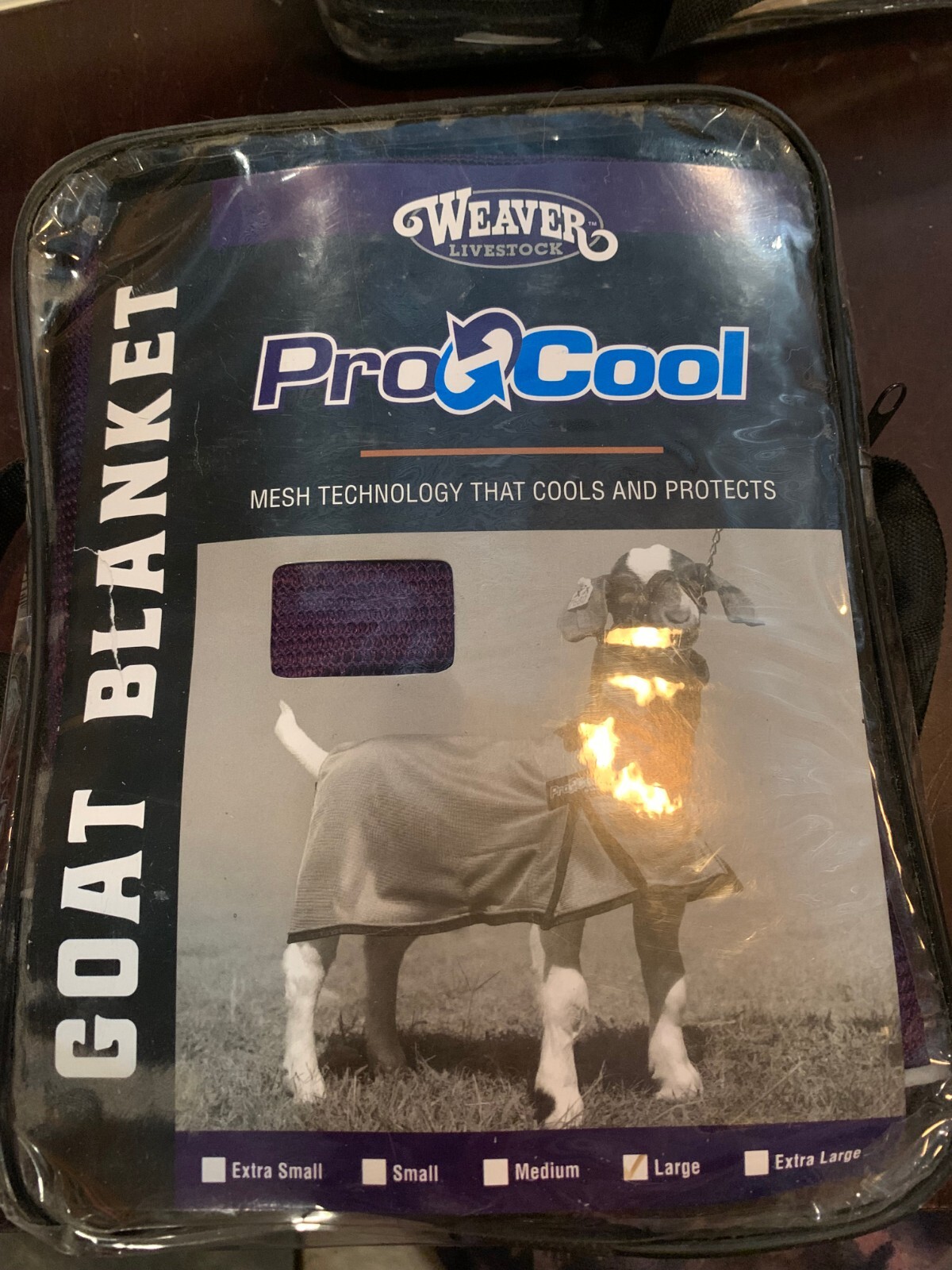 GOAT BLANKET Large / Purple - mesh that cools & protects Weaver ProCool NEW!