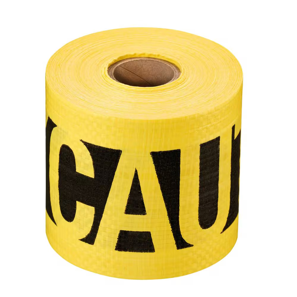 3 In. X 100 Ft. Reinforced Caution Tape
