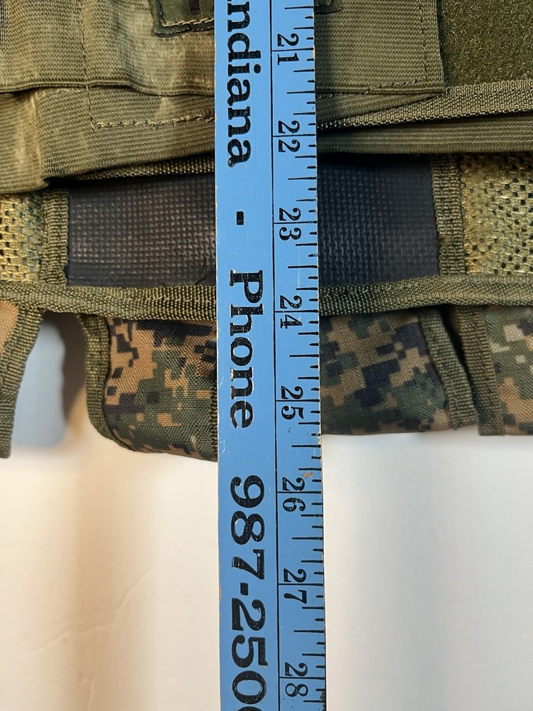 Tactical Multi Function Adjustable Vest Camo Multiple Pockets Outdoorsy L/XL