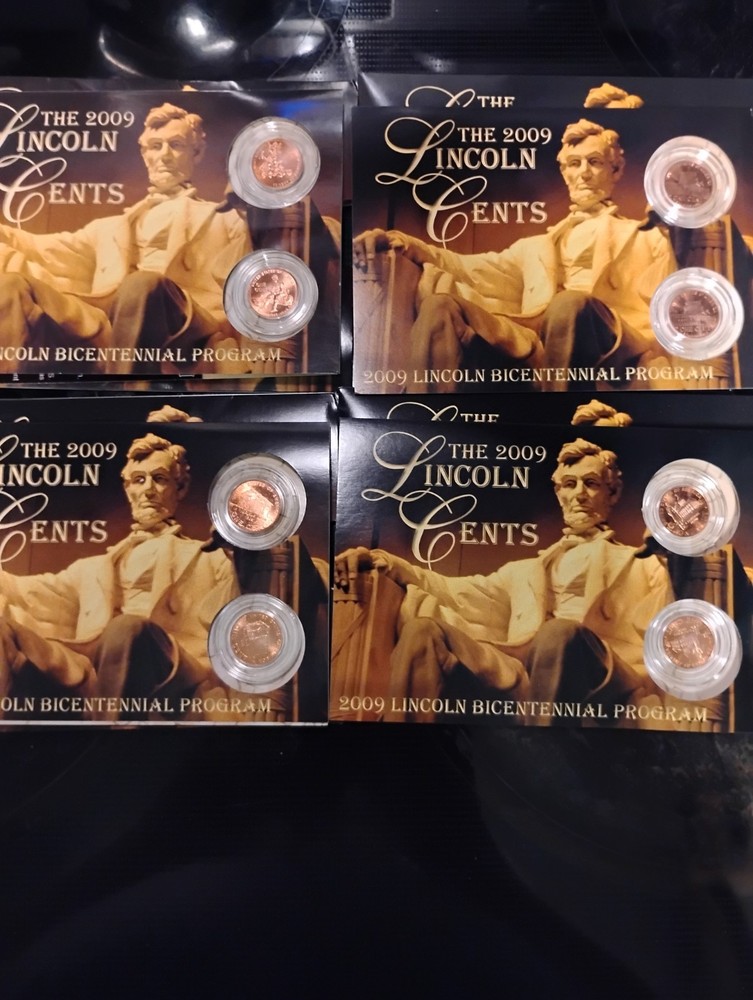 THE LINCOLN CENT -2009 BICENTENNIAL PROGRAM P & D MINT Set Complete Set All 8