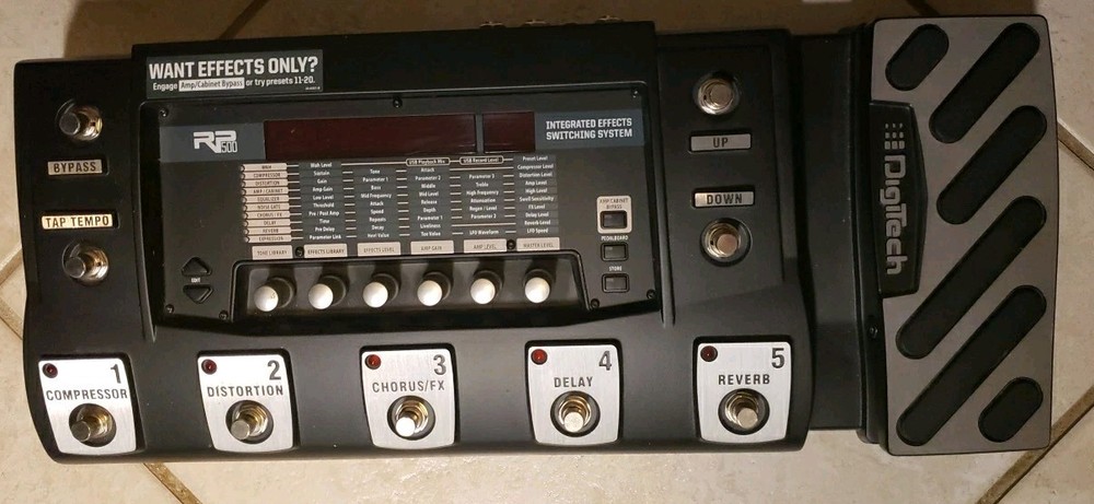 DigiTech RP500 Multi-Effects Guitar Effect Pedal *Pedal Only*
