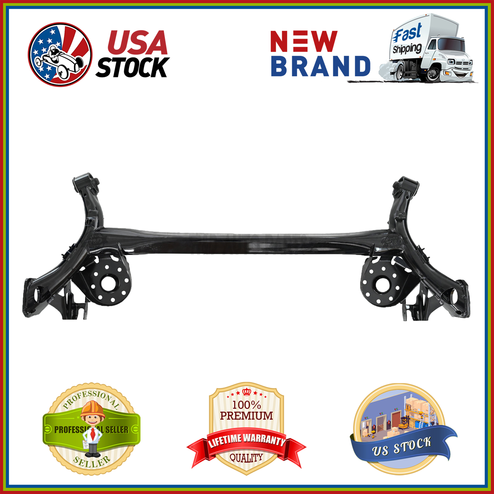 Rear crossmember Subframe Axle for Toyota PriusC 12-18 Yaris 05-16 Scion XD07-14