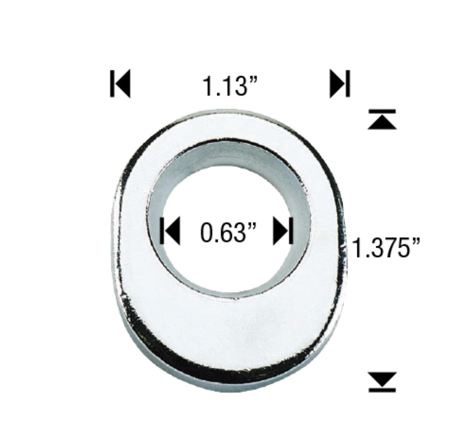 20 Pack ET Washers - Conical Style - Offset Hole