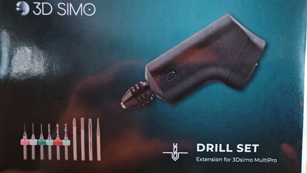 3D SIMO Multipro tool for makers, includes jigsaw, screwdriver and drill kits