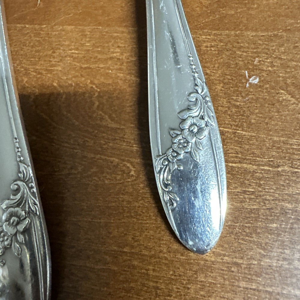 Oneida Community Tudor Plate Queen Bess II Serving Spoon Fork