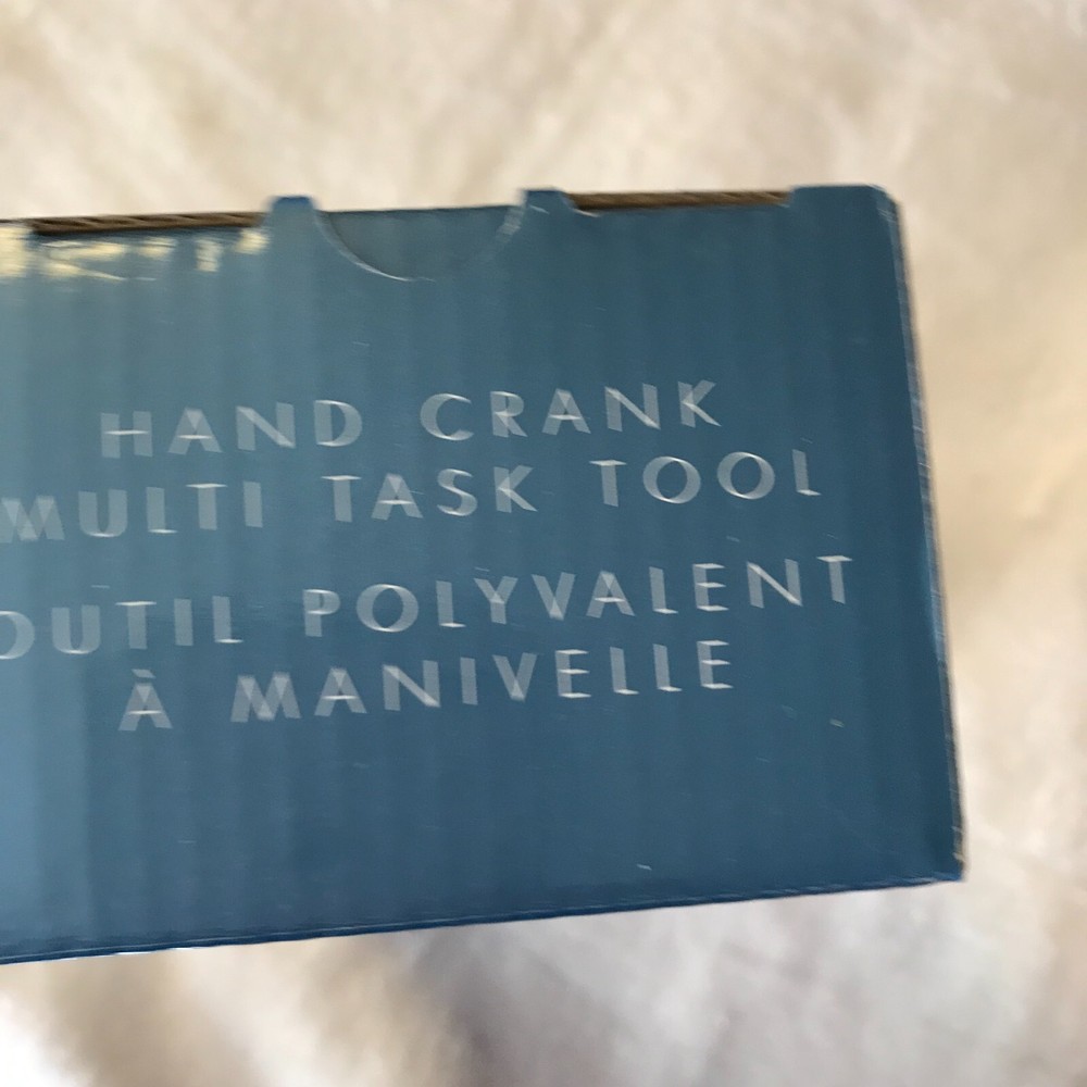 avon hand crank multi task tool - 2007 - voltage output 6v