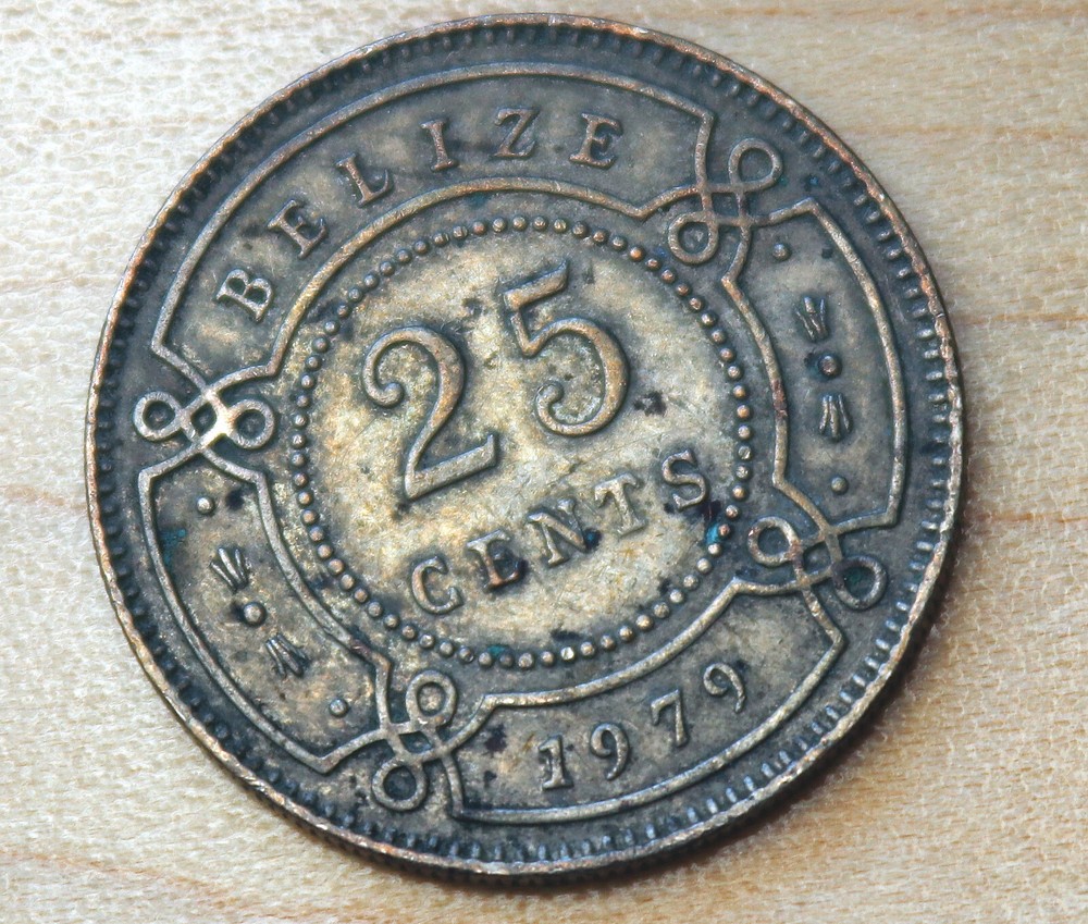1979 Belize 25 Cents