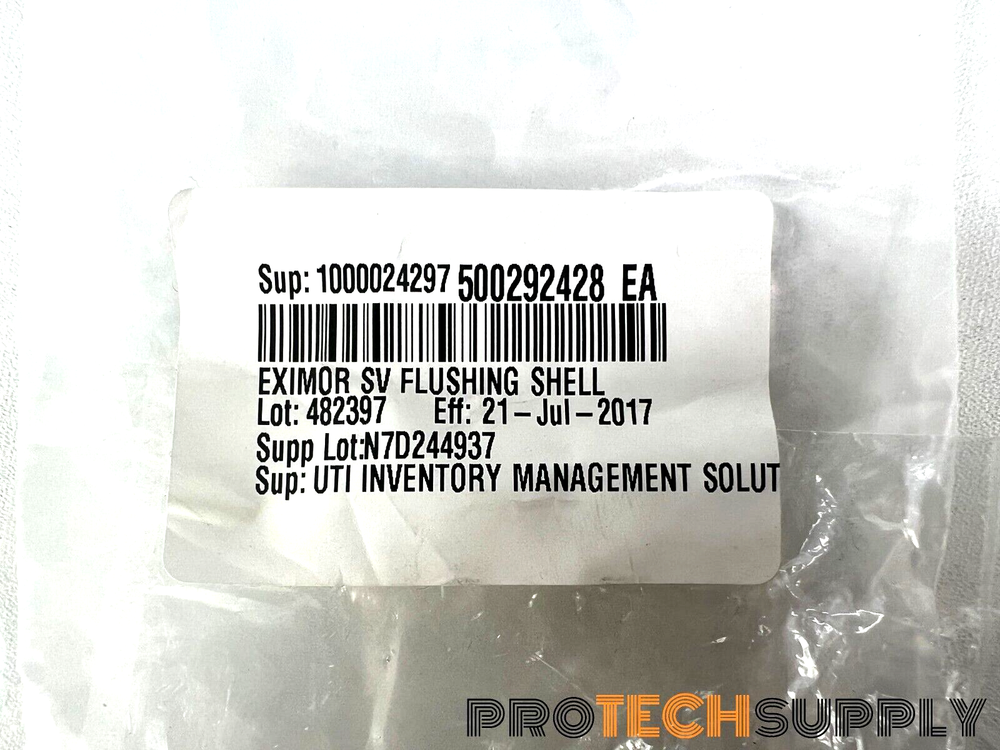 NEW Entegris Eximor SV Flushing Shell with WARRANTY