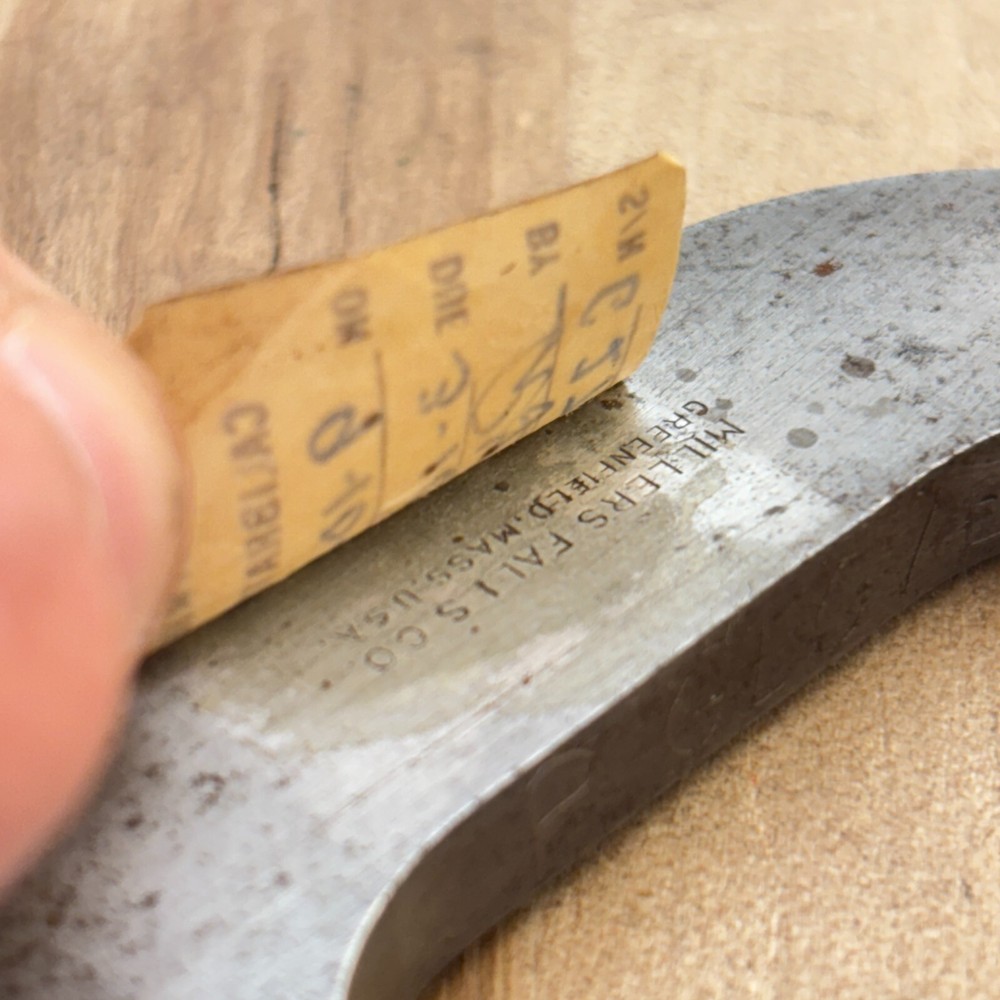 Micrometer Millers Falls, Owner's Name Engraved