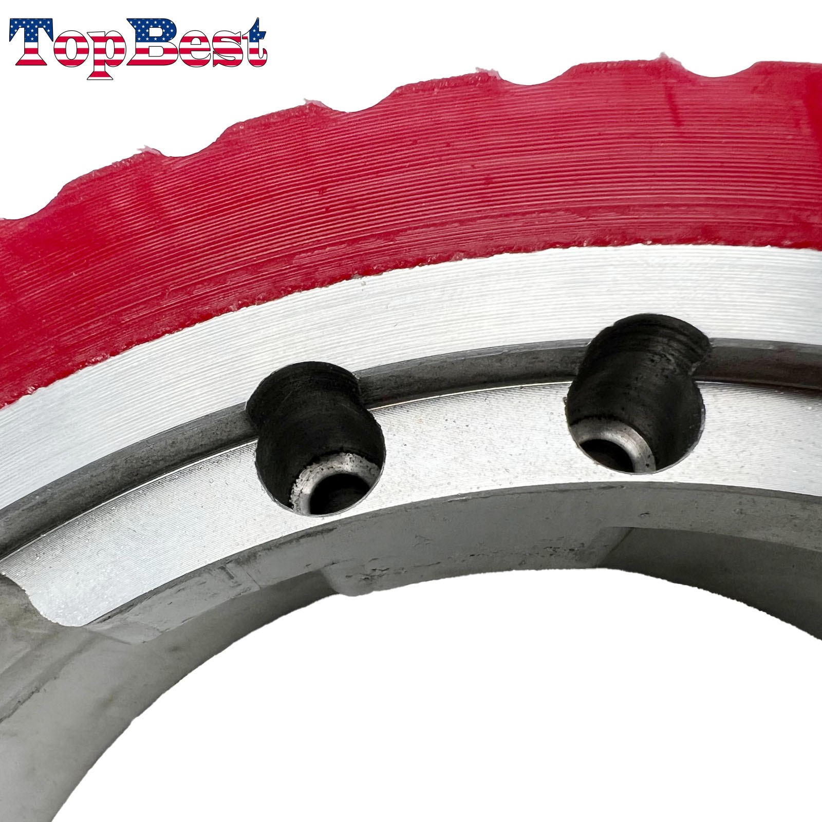 Front Wheel for Tennant B10 EZ 6100 7080 7100 T7 Rider Sweeper Scrubber 391259